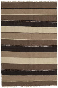  Kilim Rug 134X200 Authentic
 Oriental Handwoven Brown/Dark Brown (Wool, Persia/Iran)