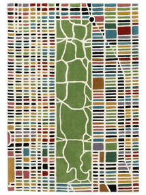New-York/Manhattan Handtufted 200X300 Multicolor Wool Rug Rug 