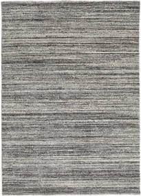  160X230 Plain (Single Colored) Mazic Rug - Dark Grey Wool, 