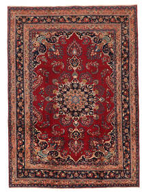  Mashad Rug 207X294 Authentic
 Oriental Handknotted Crimson Red/Pink (Wool, Persia/Iran)