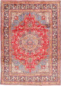  Mashad Rug 243X344 Authentic
 Oriental Handknotted Light Pink/Brown (Wool, Persia/Iran)