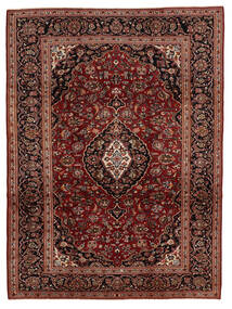  Keshan Rug 224X315 Authentic
 Oriental Handknotted Rust Red/Dark Brown (Wool, Persia/Iran)