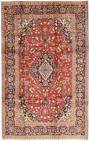  Keshan Rug 195X310 Authentic
 Oriental Handknotted Dark Red/Rust Red (Wool, Persia/Iran)
