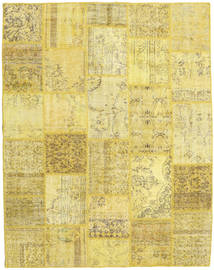  Patchwork Rug 197X251 Authentic
 Modern Handknotted Yellow/Olive Green (Wool, Turkey)