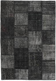  Patchwork Rug 159X231 Authentic Modern Handknotted Black (Wool, Turkey)