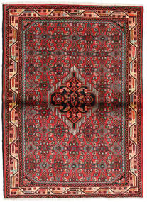  Hamadan Rug 108X148 Persian Wool Red/Brown Small 