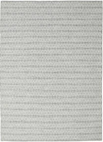 Kilim Long Stitch Rug - Grey Rug 210X290 Grey (Wool, India)