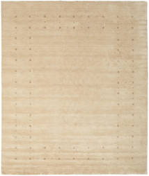  240X290 Plain (Single Colored) Large Loribaf Loom Fine Delta Rug - Beige Wool, 