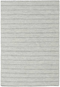 Kilim Long Stitch Rug - Grey Rug 160X230 Grey (Wool, India)