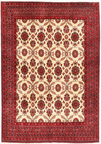Afghan Khal Mohammadi Rug 197X290 Red/Beige (Wool, Afghanistan)