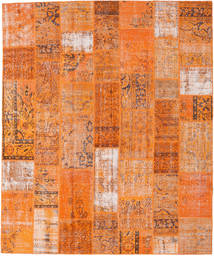  Patchwork Rug 252X303 Authentic
 Modern Handknotted Orange/Light Brown Large (Wool, Turkey)
