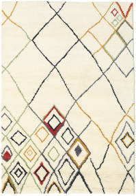  160X230 Berber Indo Rug - Multicolor Wool, 