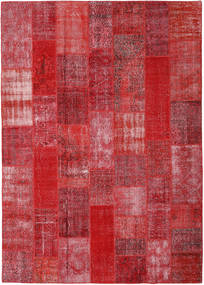  Patchwork Rug 253X357 Red 