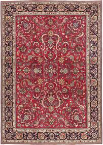  Mashad Patina Signed: Taji Rug 245X342 Authentic
 Oriental Handknotted Dark Red/Crimson Red (Wool, Persia/Iran)