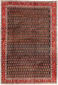  Arak Rug 199X290 Authentic
 Oriental Handknotted Dark Brown/Dark Red (Wool, Persia/Iran)