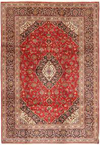  Keshan Rug 209X300 Authentic
 Oriental Handknotted Dark Red/Dark Brown (Wool, Persia/Iran)