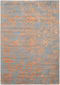  Orient Express - Grey/Orange Rug 240X340 Authentic
 Modern Handknotted Light Grey (Wool/Bamboo Silk, India)