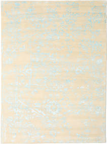  Orient Express - White/Blue Rug 210X290 Authentic
 Modern Handknotted Beige/White/Creme (Wool/Bamboo Silk, India)