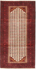  Baluch Rug 100X192 Authentic
 Oriental Handknotted Dark Red (Wool, Persia/Iran)