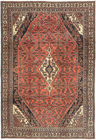  Hamadan Shahrbaf Patina Rug 233X334 Authentic
 Oriental Handknotted Brown/Red (Wool, )