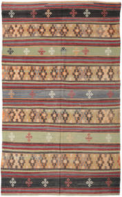  Oriental Kilim Turkish Rug Rug 186X308 Beige/Brown (Wool, Turkey)