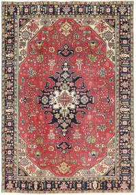 Tabriz Patina Rug 193X280 Authentic
 Oriental Handknotted Dark Red/Dark Grey (Wool, Persia/Iran)