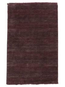  Handloom Fringes - Deep Wine Rug 100X160 Modern Black/White/Creme (Wool, India)