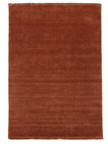  Handloom Fringes - Deep Rust Rug 140X200 Modern Rust Red/Crimson Red/Dark Red (Wool, India)