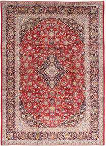  Keshan Rug 245X336 Authentic
 Oriental Handknotted Dark Grey/Light Pink (Wool, Persia/Iran)