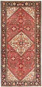  Hosseinabad Rug 153X325 Authentic
 Oriental Handknotted Runner
 Dark Brown/Dark Red (Wool, Persia/Iran)