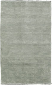  Handloom Fringes - Soft Teal Rug 100X160 Modern Dark Green/White/Creme (Wool, India)