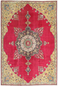  Tabriz Patina Rug 220X318 Authentic
 Oriental Handknotted Crimson Red/Light Brown (Wool, Persia/Iran)