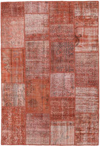  Patchwork Rug 158X233 Red 