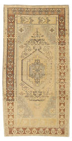  Taspinar Rug 110X216 Authentic
 Oriental Handknotted Dark Beige/Light Brown (Wool, Turkey)