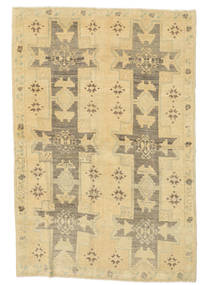  Taspinar Rug 129X190 Authentic
 Oriental Handknotted Yellow/Light Brown (Wool, Turkey)
