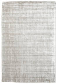  120X180 Plain (Single Colored) Small Broadway Rug - Silver Grey/Off White 