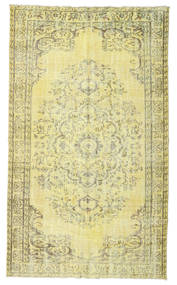  Colored Vintage Rug 153X261 Authentic
 Modern Handknotted Yellow/Light Green (Wool, Turkey)