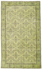  Colored Vintage Rug 185X311 Authentic
 Modern Handknotted Light Green/Olive Green (Wool, Turkey)