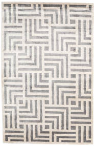  Maze - Grey/Off White Rug 200X300 Authentic
 Modern Handknotted Grey/Off White ()