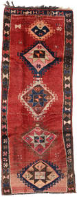  Herki Vintage Rug 153X390 Authentic
 Oriental Handknotted Runner
 Dark Red/Dark Brown/Rust Red (Wool, Turkey)