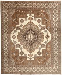  Tabriz Rug 295X368 Authentic
 Oriental Handknotted Brown/Beige Large (Wool, Persia/Iran)