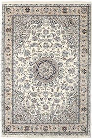  Nain Indo Rug 248X307 Authentic
 Oriental Handknotted Light Grey/Beige ( India)
