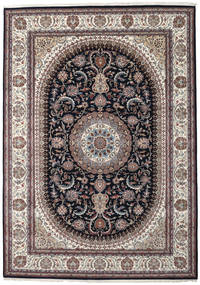  Nain Indo Rug 252X355 Authentic
 Oriental Handknotted Light Grey/Dark Blue Large ( India)