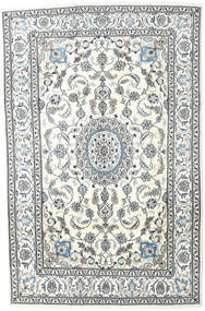  Nain Rug 193X296 Authentic
 Oriental Handknotted Beige/Light Grey (Wool, Persia/Iran)