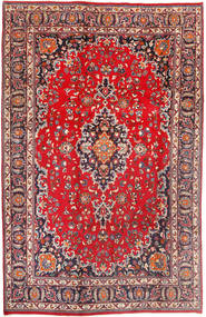  Mashad Rug 200X309 Persian Wool Rug Red/Orange Rug 