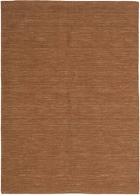  Kilim Loom - Brown Rug 160X230 Authentic
 Modern Handwoven Brown (Wool, India)