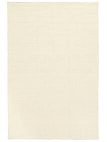  Kilim Loom - Natural Rug 160X230 Authentic
 Modern Handwoven White/Creme (Wool, India)