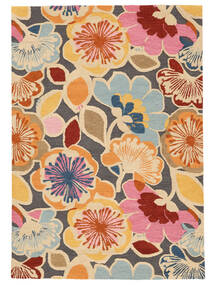  160X230 Floral Flower Power Rug - Multicolor Wool, 