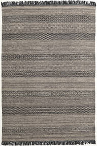  160X230 Striped Hedda Rug - Brown Wool, 