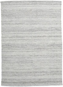  Alva - Grey/White Rug 140X200 Authentic
 Modern Handwoven Grey/White (Wool, )